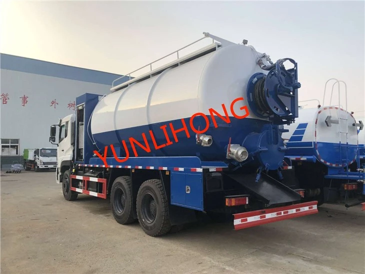 23000l Suction Pump Truck With 13L Engine