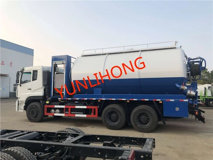 23000l Suction Pump Truck With 13L Engine