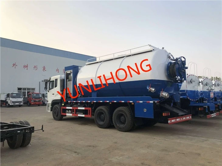 23000l Suction Pump Truck With 13L Engine